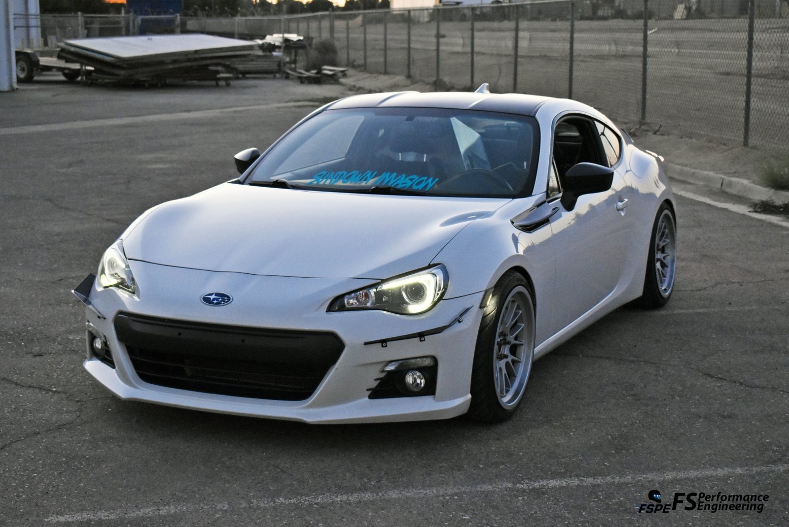 Subaru Brz (2013-2016) Canards (dive Planes) - Fspe Inc