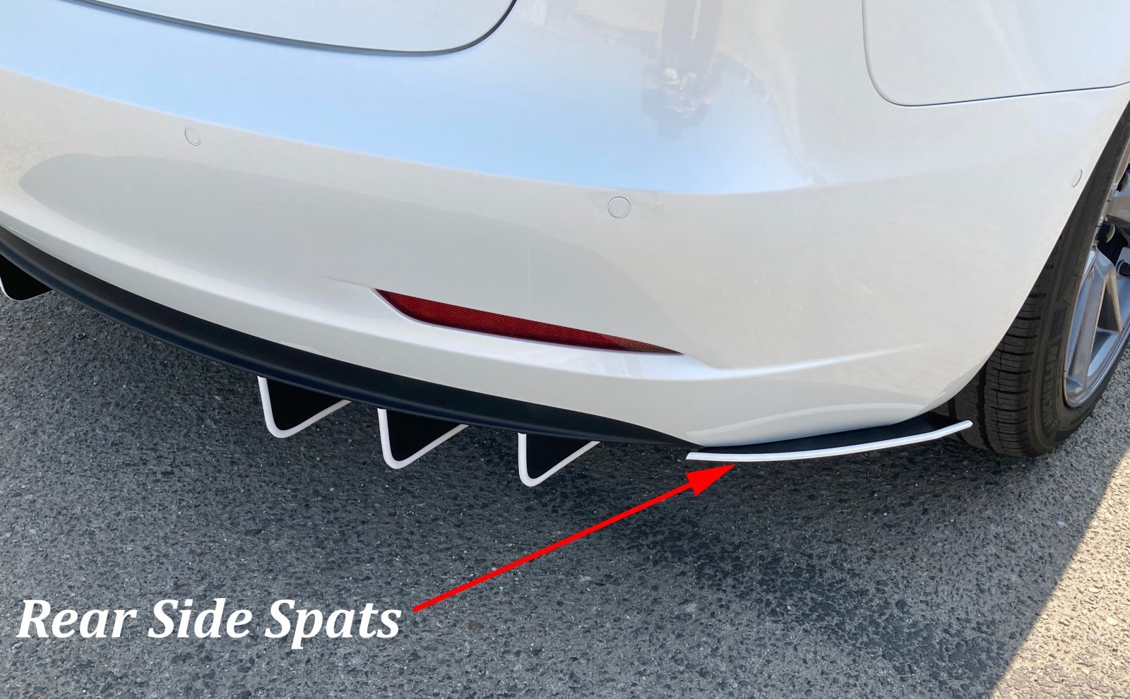 Tesla Model 3 Rear Diffuser & Spats