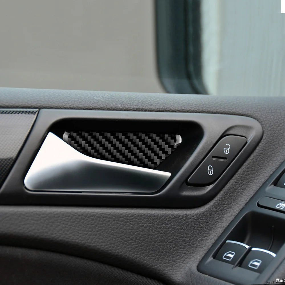 Volkswagen Golf MK6 (2008-2013) Carbon Fiber Door Handle Trim