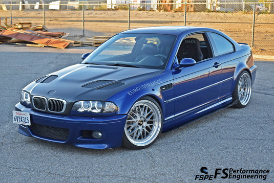 BMW E46 M3 (2000-2006) Side Skirt Extensions V1