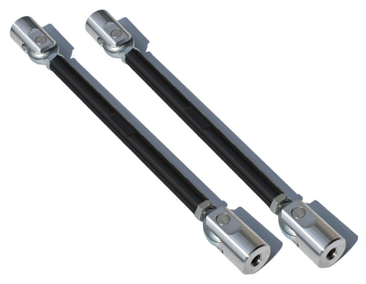 Adjustable Splitter Support Rods (PAIR) - BLACK - FSPE