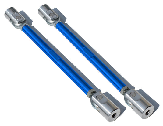 Adjustable Splitter Support Rods (PAIR) - BLUE - FSPE