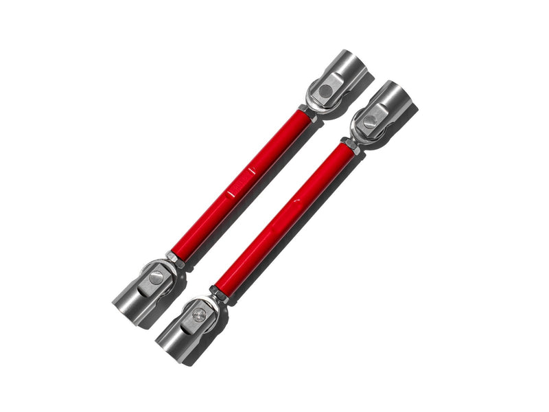 Load image into Gallery viewer, Adjustable Splitter Support Rods (PAIR) - RED - FSPE
