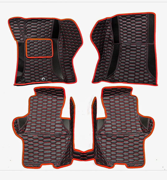 BMW 3 Series F30 (2011 - 2019) Carbon Fiber Floor Mats - FSPE