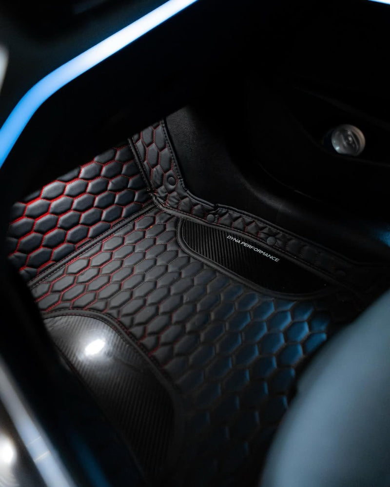 Load image into Gallery viewer, BMW 3 Series F30 (2011 - 2019) Carbon Fiber Floor Mats - FSPE
