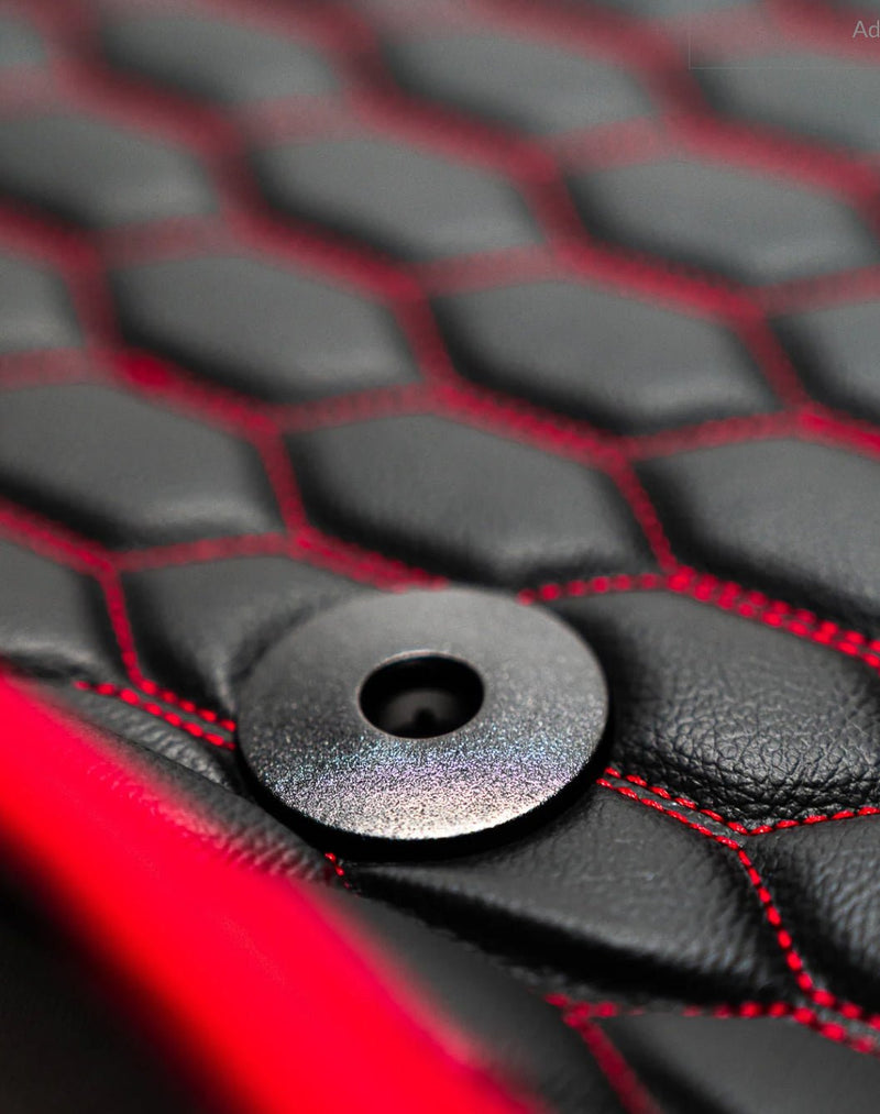 Load image into Gallery viewer, Chevrolet Corvette (2014 - 2019) Carbon Fiber Floor Mats - FSPE
