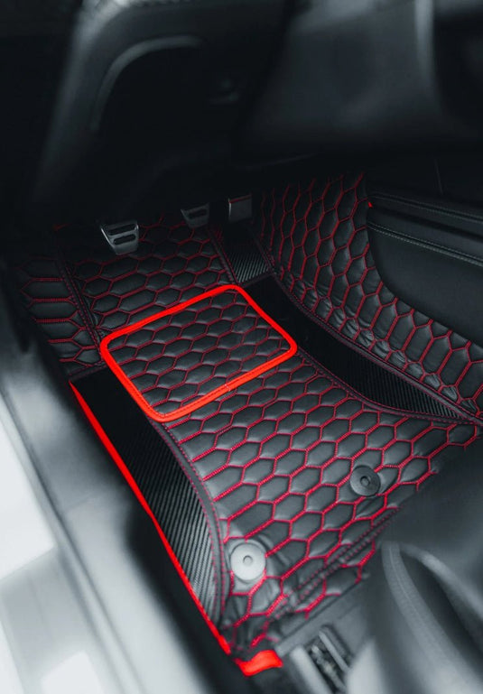 Chevrolet Corvette (2014 - 2019) Carbon Fiber Floor Mats - FSPE