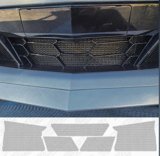 Chevrolet Corvette C8 Z06 & E-Ray 5 Piece Grille Mesh Set (2020-2024) - FSPE