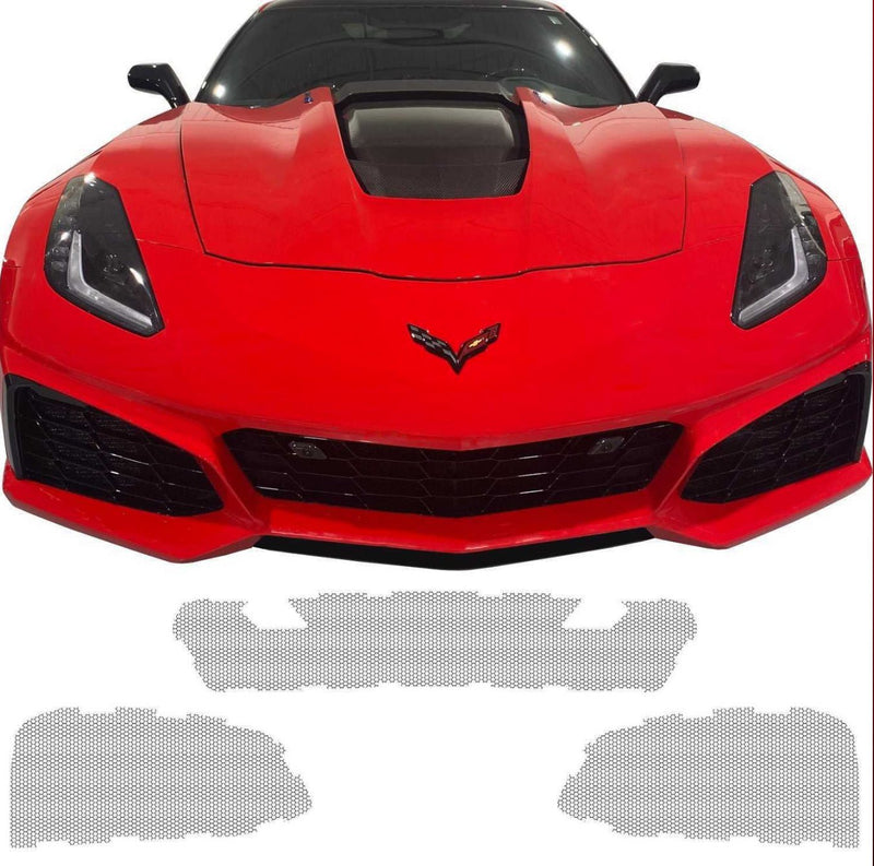 Load image into Gallery viewer, Chevrolet Corvette ZR1 Grille Mesh Set (2019) - FSPE
