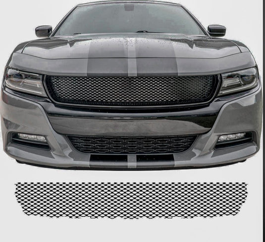 Dodge Charger (2015-2020) Crosshair Delete Grille Mesh Set - FSPE