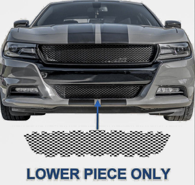 Load image into Gallery viewer, Dodge Charger (2015-2020) Crosshair Delete Grille Mesh Set - FSPE
