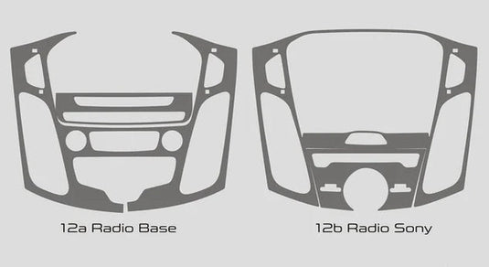 Ford Focus RS (2015 - 2018) Carbon Fiber Full Set Trim - FSPE