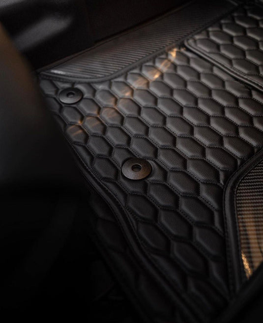 Ford Mustang (2010 - 2014) Carbon Fiber Floor Mats - FSPE