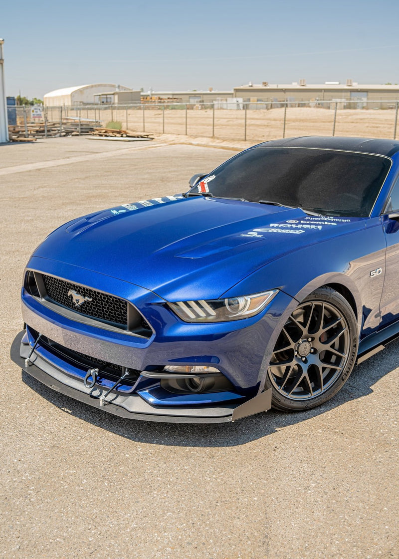 Load image into Gallery viewer, Ford Mustang (2015 - 2017) Performance Package GT Front Splitter V1 - FSPE
