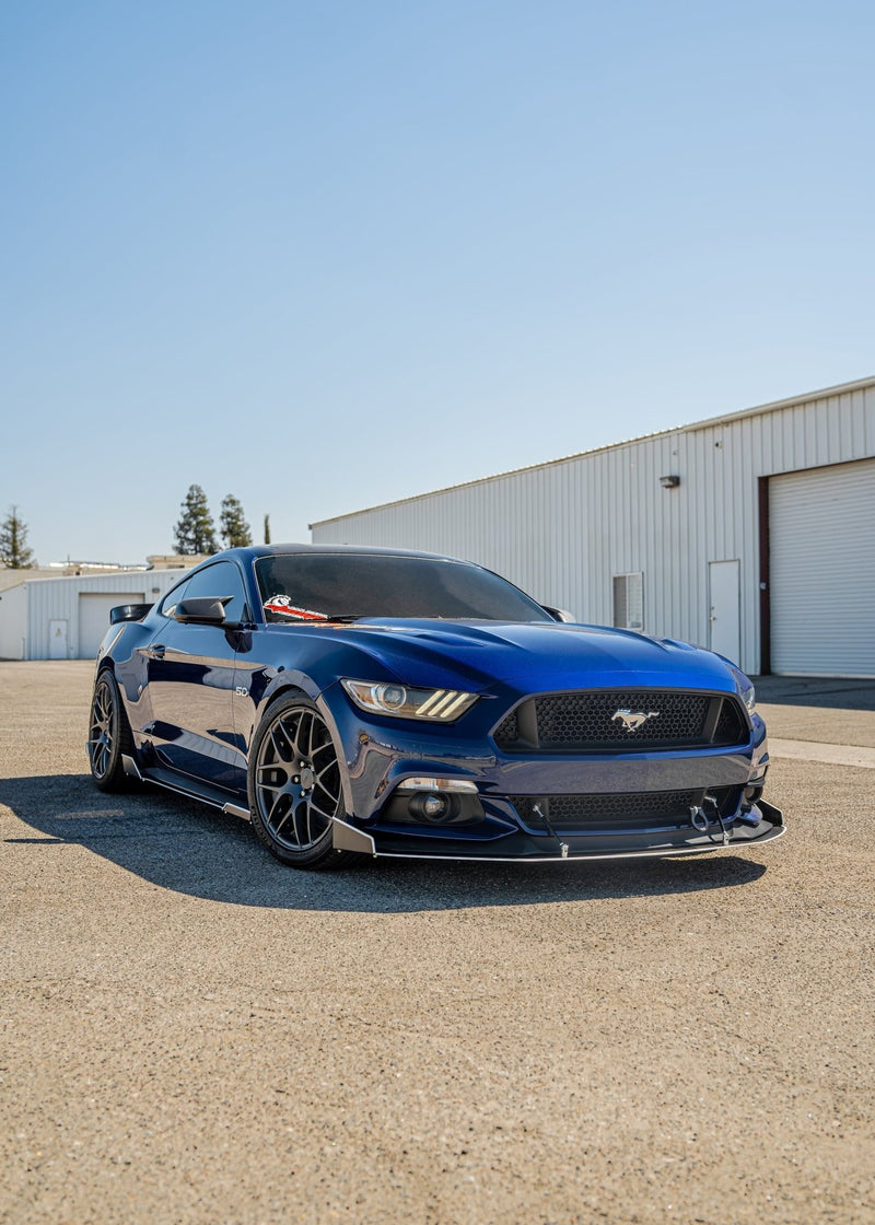 Load image into Gallery viewer, Ford Mustang (2015 - 2017) Performance Package GT Front Splitter V1 - FSPE
