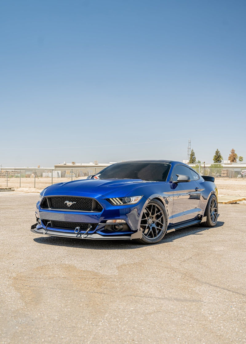 Load image into Gallery viewer, Ford Mustang (2015 - 2017) Performance Package GT Front Splitter V1 - FSPE
