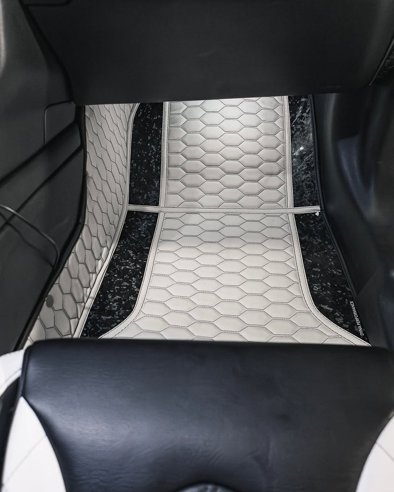 Load image into Gallery viewer, Ford Mustang (2015 - 2023) Carbon Fiber Floor Mats - FSPE
