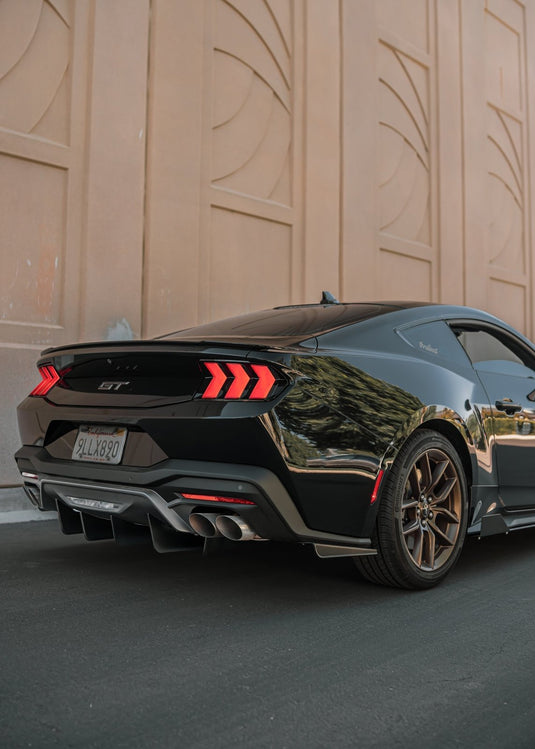 Ford Mustang (2024+) Ecoboost/GT ZEUS Rear Diffuser & Spats - FSPE