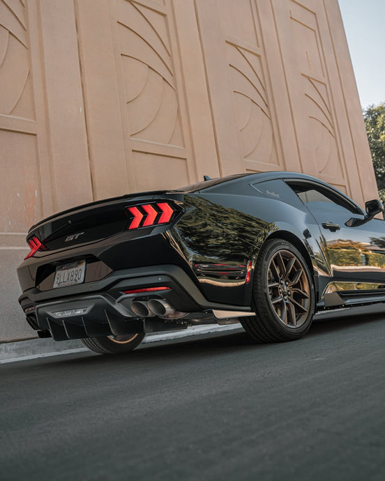 Ford Mustang (2024+) Ecoboost/GT ZEUS Rear Diffuser & Spats - FSPE