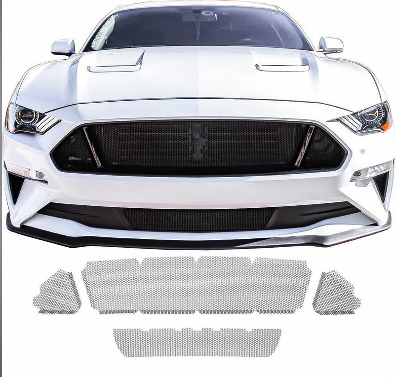 Load image into Gallery viewer, Ford Mustang GT (2018-2023) Honeycomb Grille Mesh Set - FSPE
