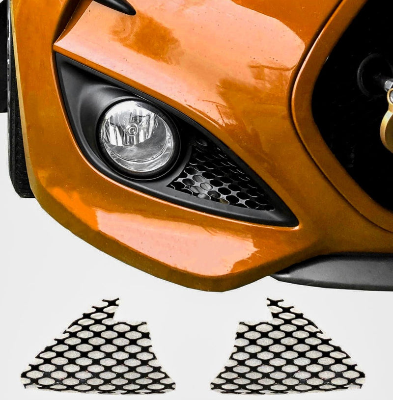 Load image into Gallery viewer, Hyundai Veloster Turbo (2012 - 2017) Fog Light Mesh Set - FSPE
