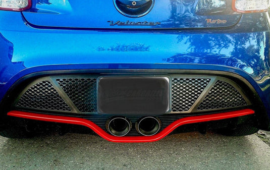 Hyundai Veloster Turbo (2012 - 2017) Rear Bumper Mesh Set - FSPE