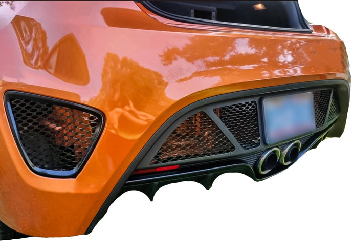 Hyundai Veloster Turbo (2012 - 2017) Rear Bumper Mesh Set - FSPE