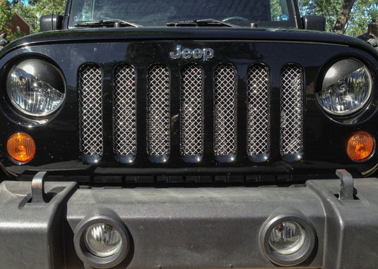 Jeep Wrangler JK (2007 - 2017) Mesh Grill Kit - FSPE