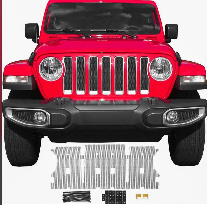 Load image into Gallery viewer, Jeep Wrangler JL (2018 - 2023) Mesh Grill Kit - FSPE
