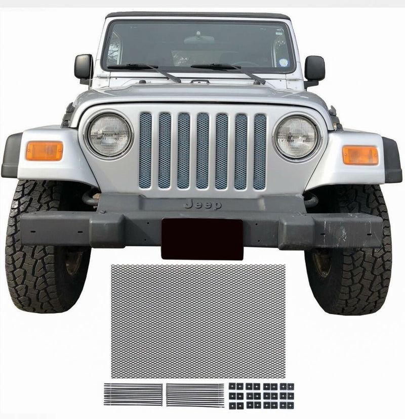 Load image into Gallery viewer, Jeep Wrangler TJ (1997 - 2006) Mesh Grill Kit - FSPE
