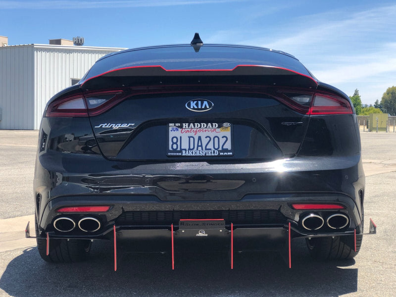 Load image into Gallery viewer, Kia Stinger (2018 - 2024) Spoiler Extension V1 - FSPE
