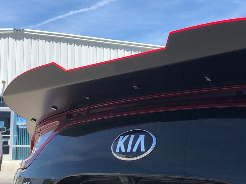 Load image into Gallery viewer, Kia Stinger (2018 - 2024) Spoiler Extension V1 - FSPE
