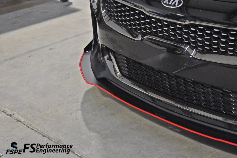 Load image into Gallery viewer, Kia Stinger GT (2018-2021) Front Splitter V1 &amp; Under Tray
