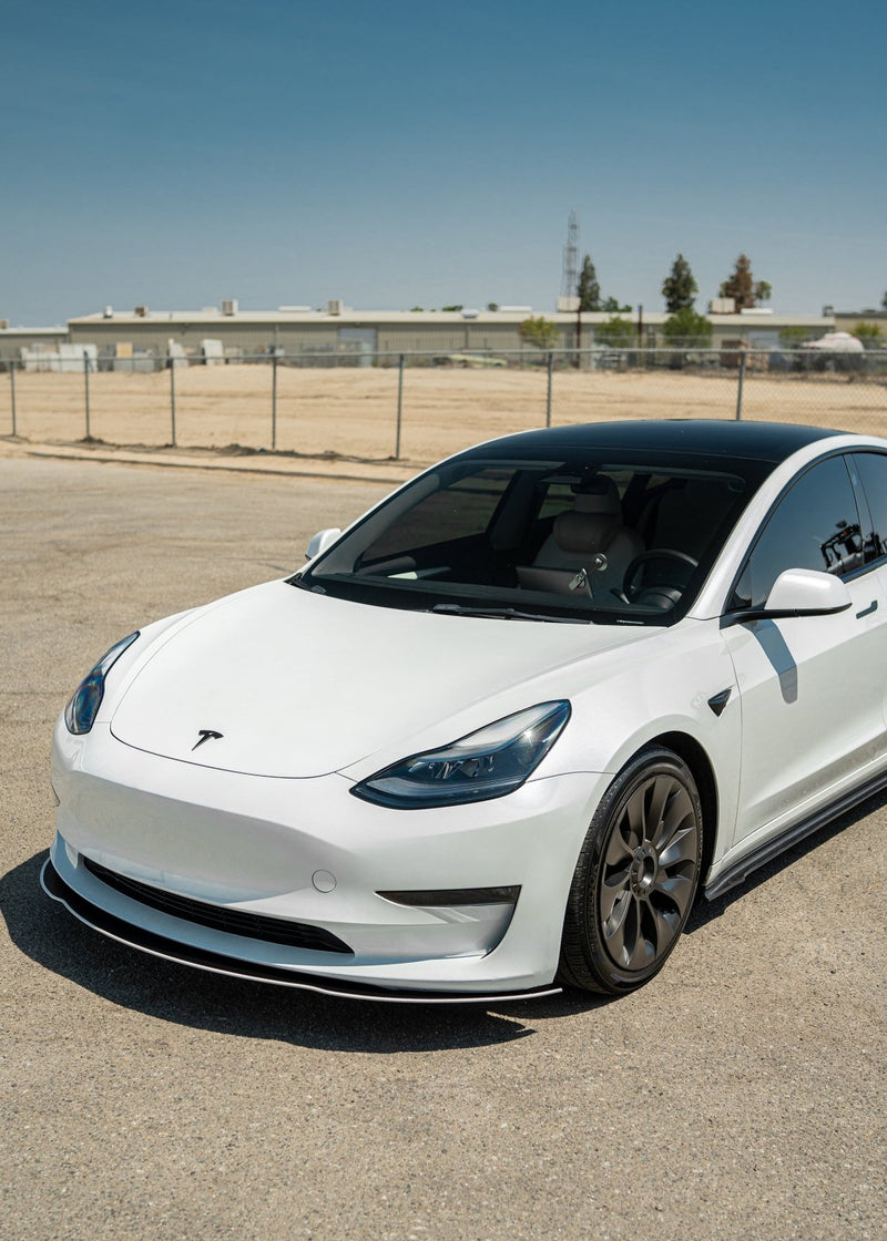 Load image into Gallery viewer, Tesla Model 3 (2017 - 2023) Front Splitter V1 - FSPE
