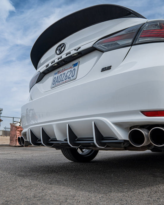 Toyota Camry SE / XSE (2018 - 2024) HDPE Rear Diffuser - FSPE