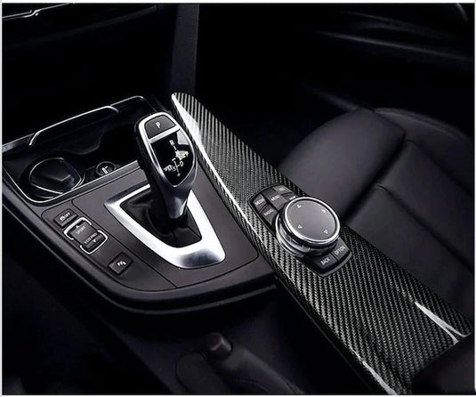 BMW F30 F31 F32 F34 F36 LHD Carbon Fiber Multimedia Panel Trim