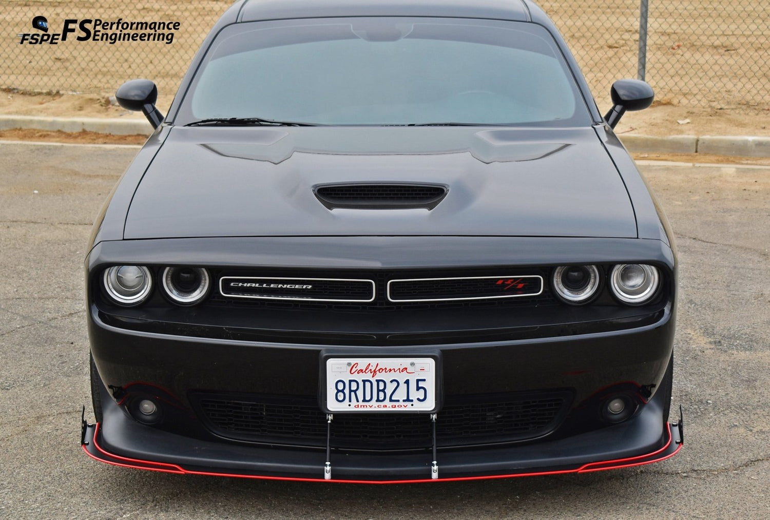 2015-2021 Dodge Challenger GT, R/T, Scat Pack Front Splitter | FSPE