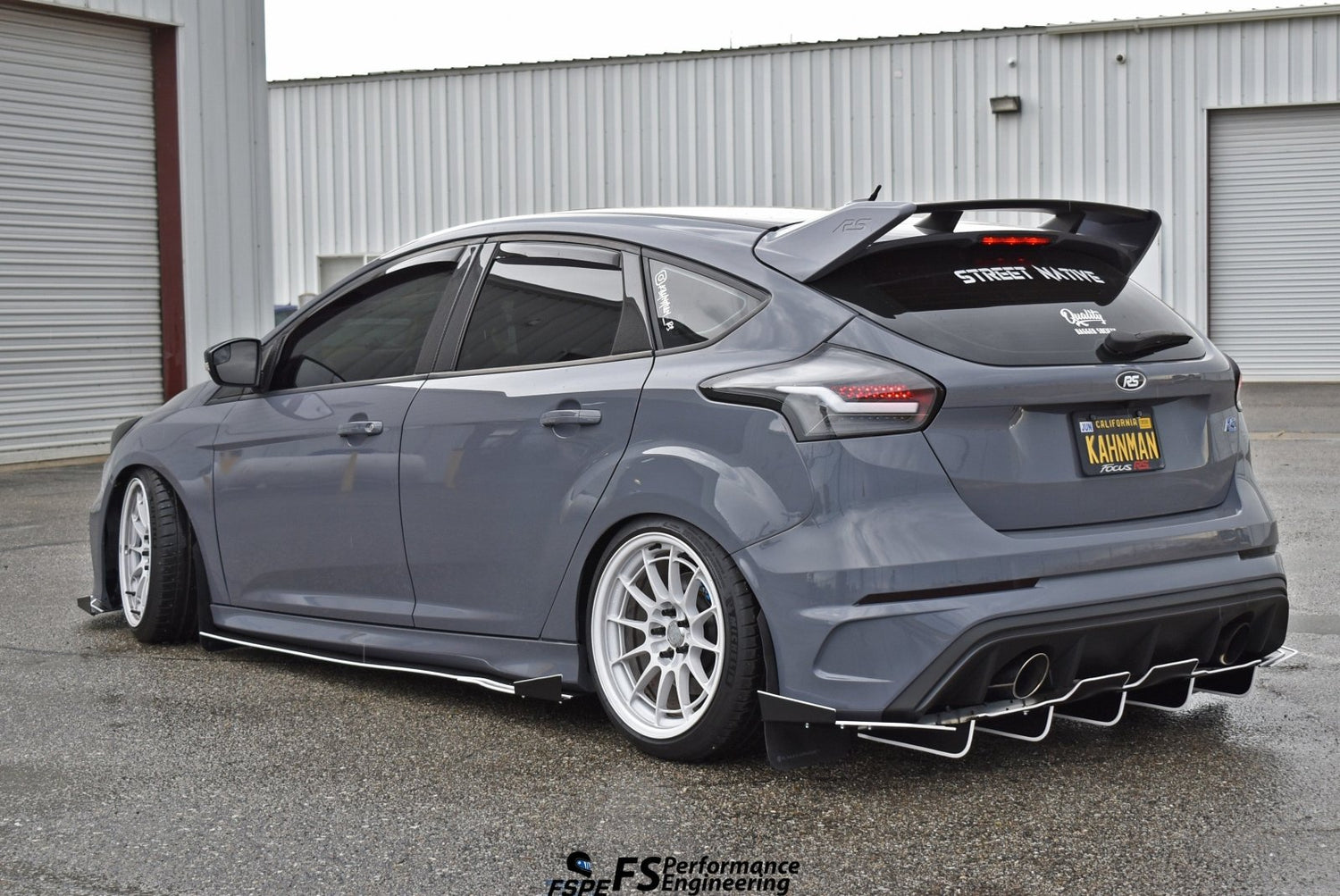 Ford Focus RS (2016-2018) Rear Diffuser V3 | FSPE INC