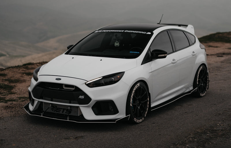 Side Skirts Diffusers Ford Focus RS Mk3 Gloss Black, Our Offer \ Ford \  Focus \ RS \ Mk3 [2015-2018]