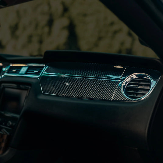 Ford Mustang (2010-2014) Carbon Fiber Full Dashboard Trim Kit