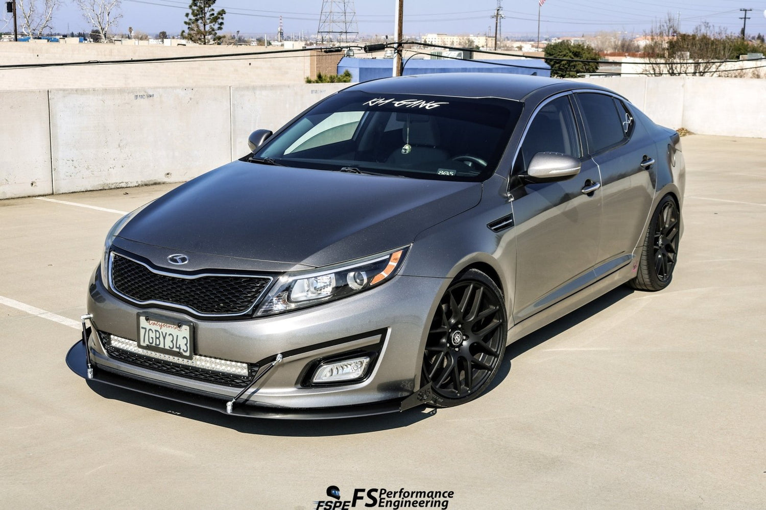 Kia Optima (2014-2015) Front Splitter V1 | FSPE INC