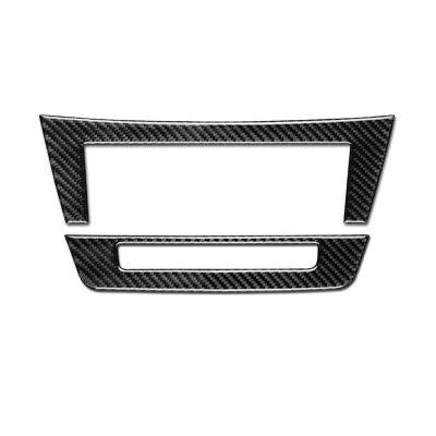 Mercedes Benz C Class W204 (2011-2013) Carbon Fiber Air Conditioning Control Trim Overlay - FSPE