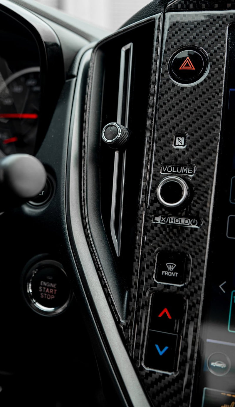 Load image into Gallery viewer, Subaru WRX (2022-2023) Carbon Fiber Infotainment Trims - FSPE
