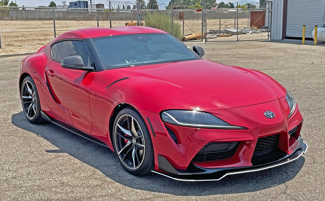 2020-2021 Toyota Supra A90 Chassis Mounted Front Splitter | FSPE