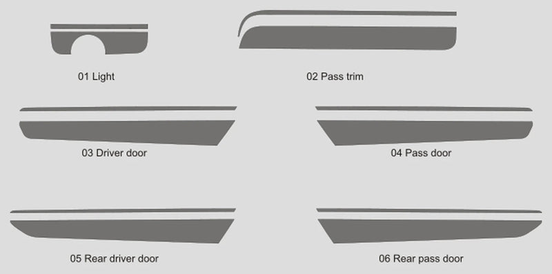 Load image into Gallery viewer, Volkswagen Jetta (2011-2016) Carbon Fiber Full Set Trim - FSPE
